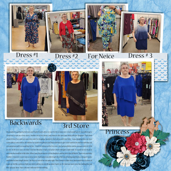 Dress for grandson's wedding