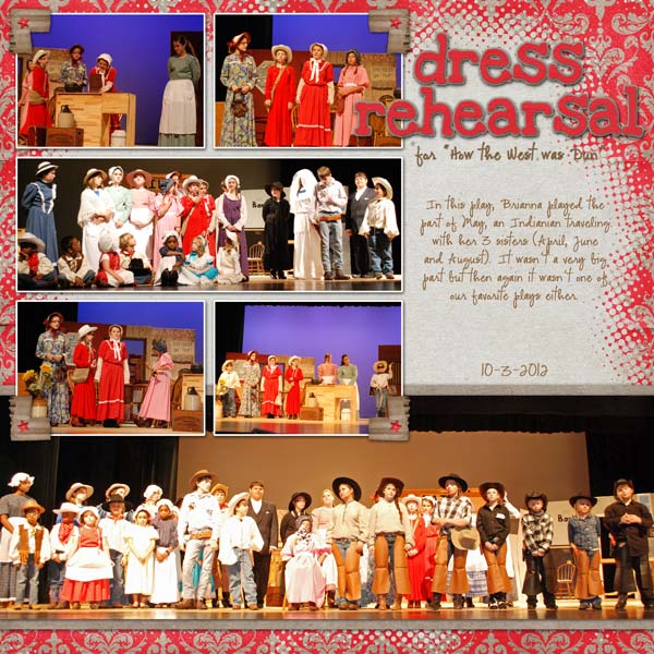 dress rehearsal