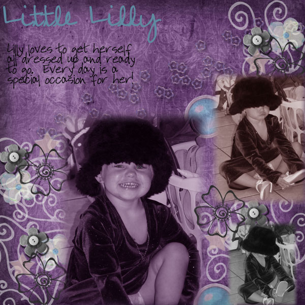 Dress up Lilly