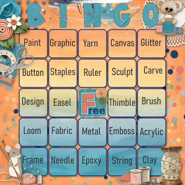 DSD 2023 BINGO Card