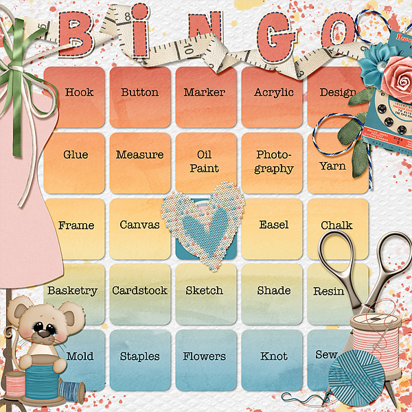 DSD Bingo Board