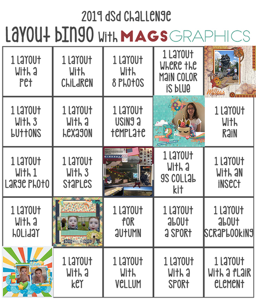 DSD Bingo Card
