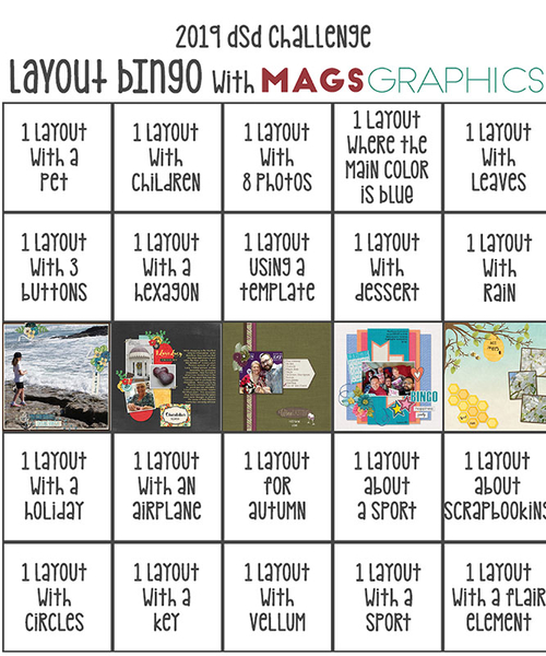 DSD Layout Bingo Game
