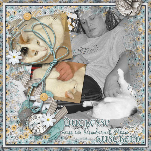 Duchesse cuddling