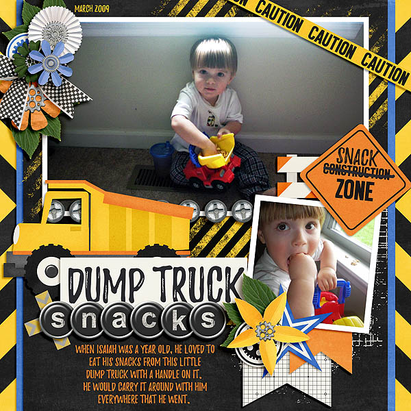 Dump Truck Snacks