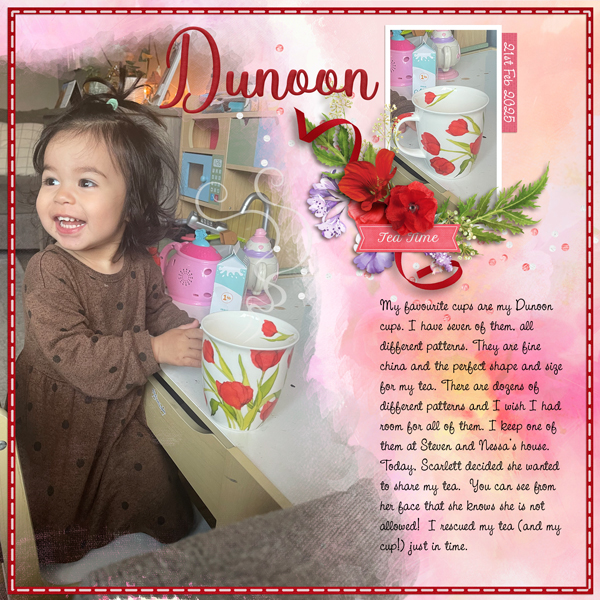 Dunoon Cups and Scarlett
