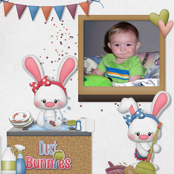 Dust Bunnies by Boomersgirl Designs