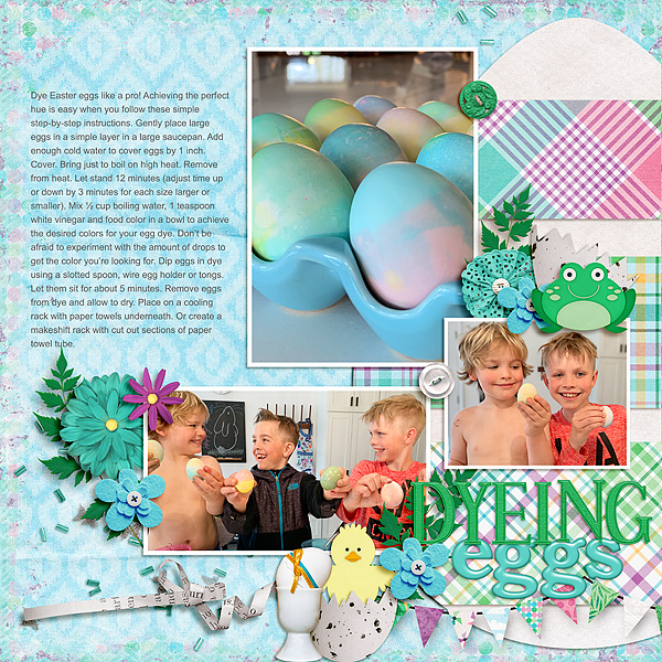 Dyeing Eggs