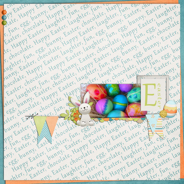 e is for easter