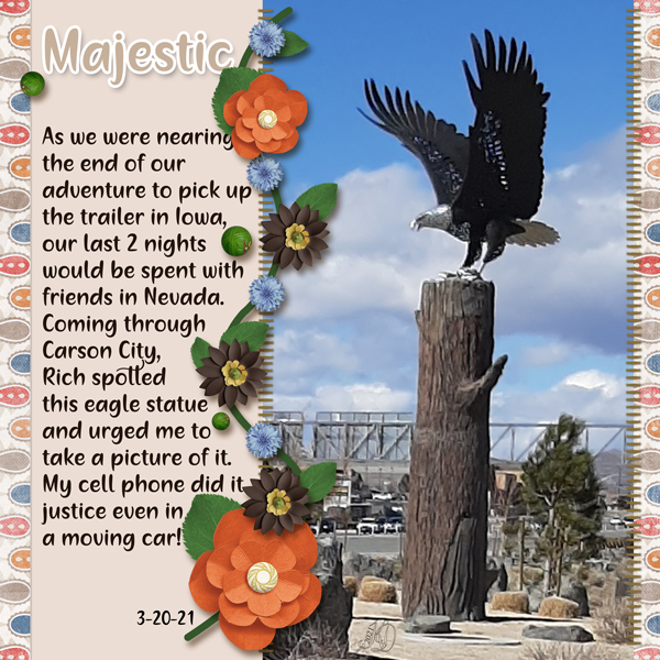 Eagle statue