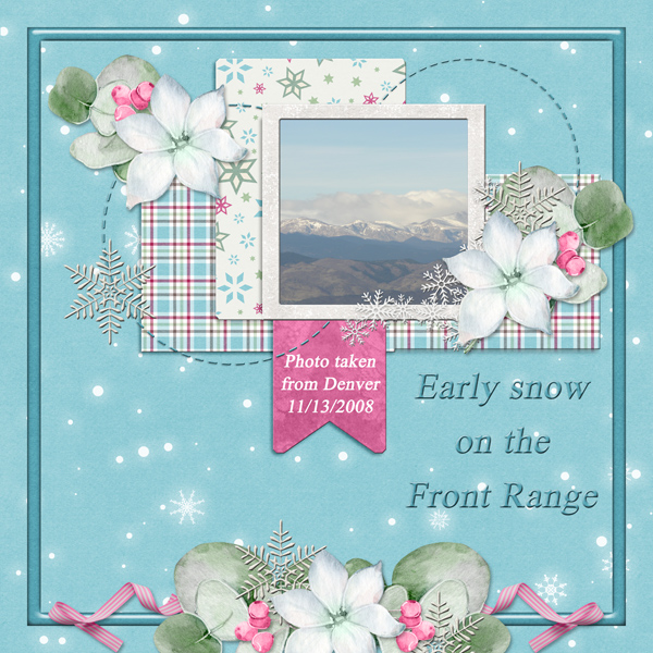 Early snow on the Front Range