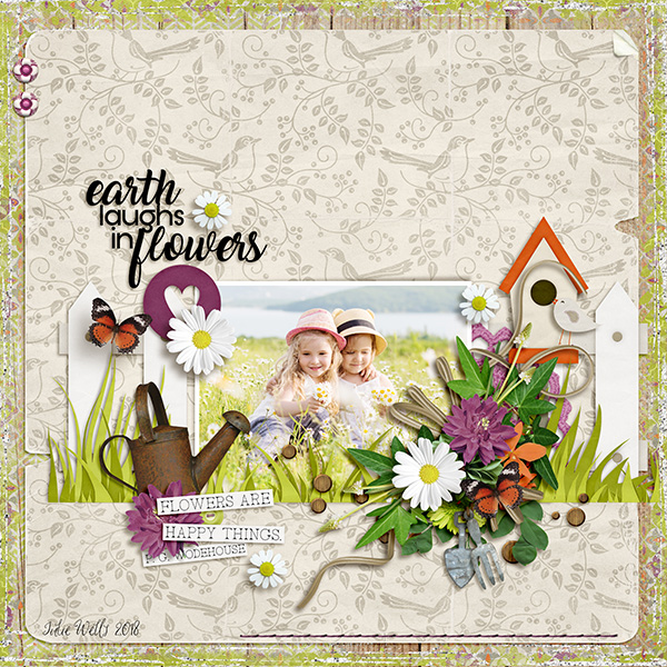 earth laughs in flowers