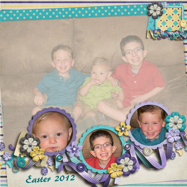 Easter 2012 - David, Jonathan +amp; Sawyer
