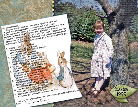 Easter Bunny Letter