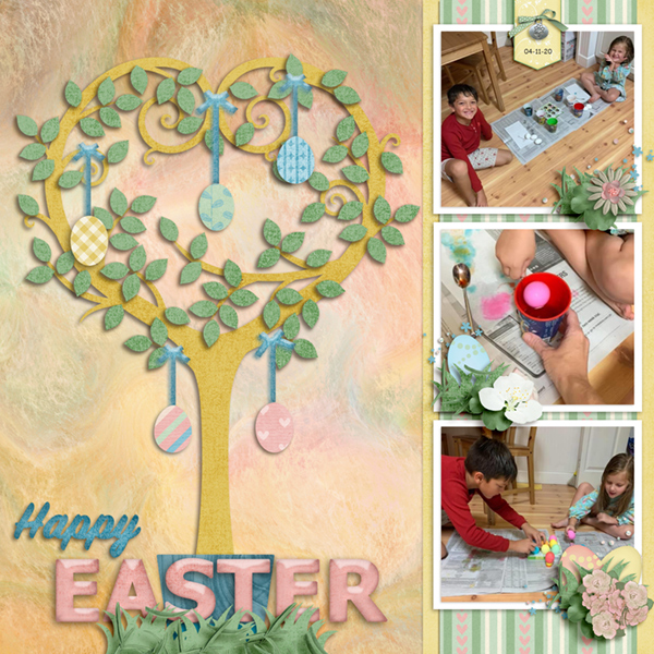 Easter Egg Dying 2020