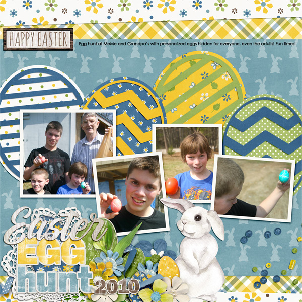 Easter egg hunt 2010