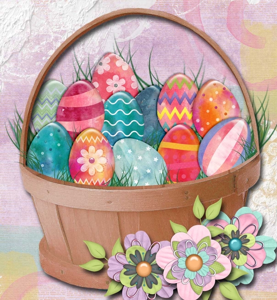 Easter Egg Hunt basket