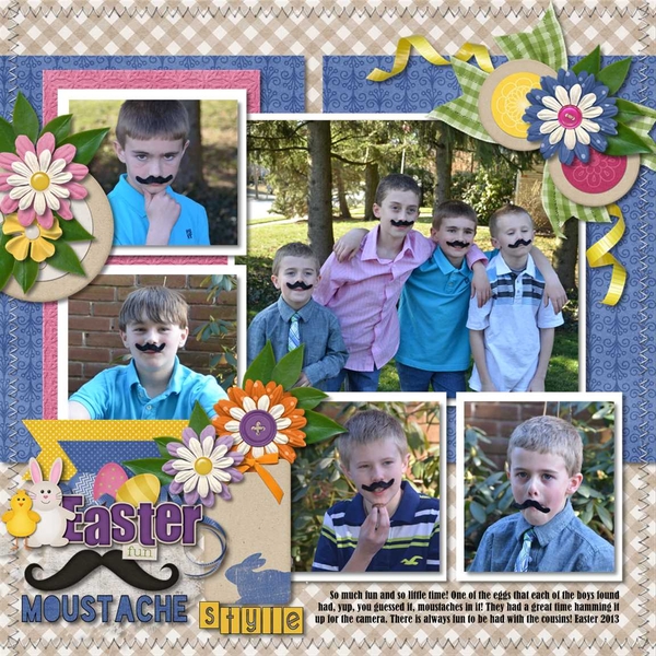 Easter Fun Moustache Style