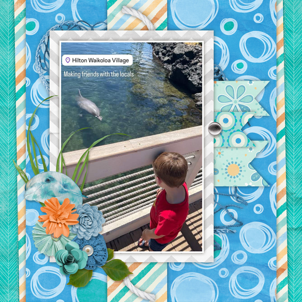 Easy Breezy Summer Ocean-Aimee September Template Challenge #1