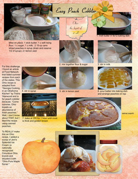 Easy Peach Cobbler