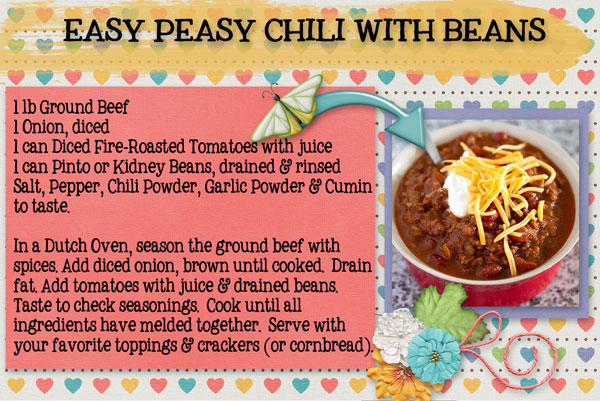 Easy Peasy Chili Beans