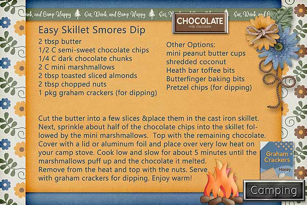 Easy Skillet Smores Dip