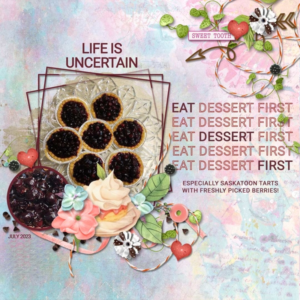Eat Dessert First