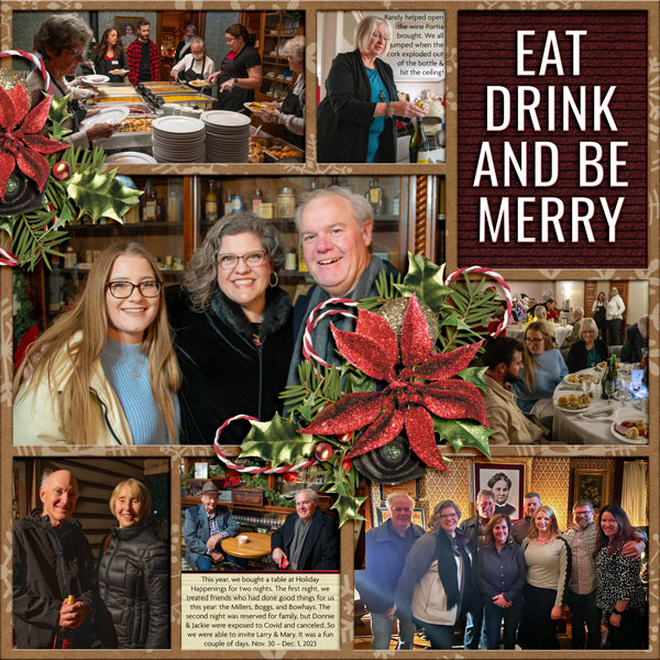Eat Drink and Be Merry