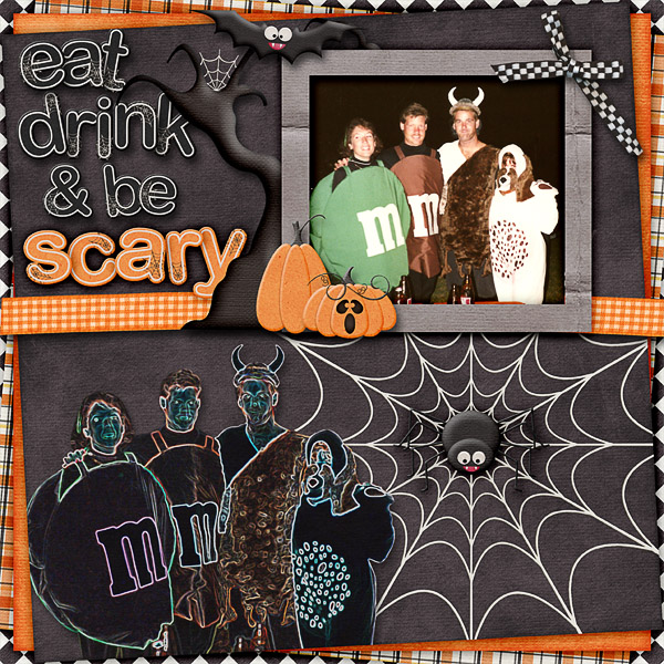 eat, drink + be scary