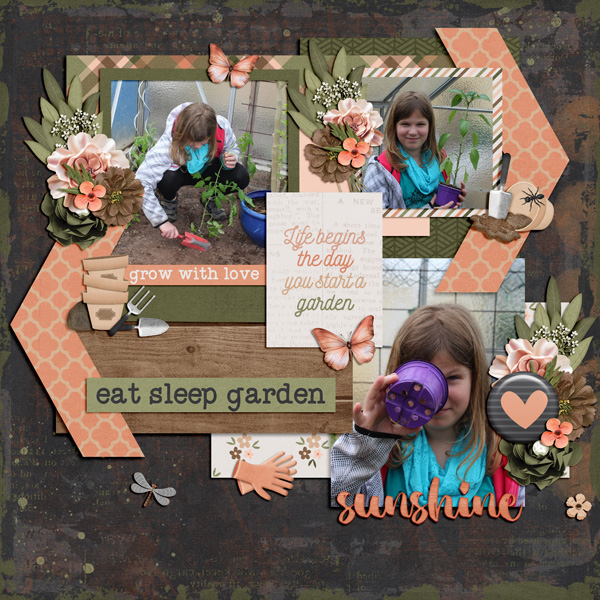eat sleep garden