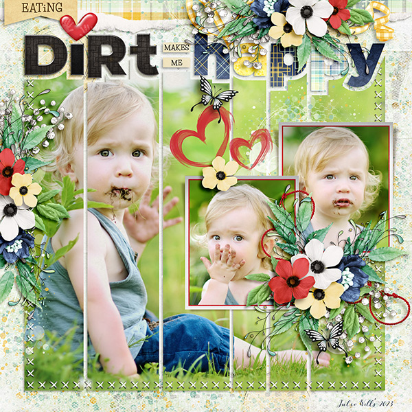 eating dirt