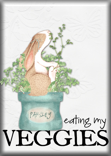 eating my veggies