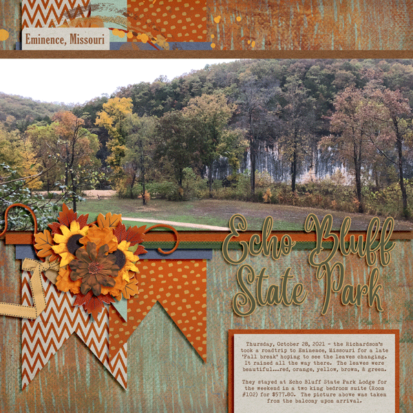 Echo Bluff State Park 10.29.21