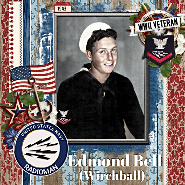 Edmond Bell World War II picture