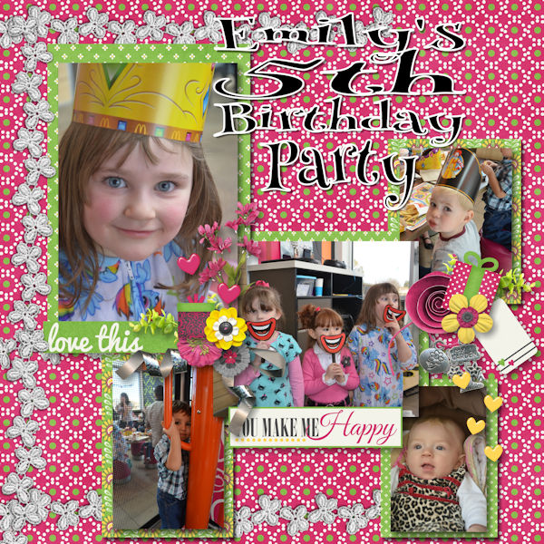 Eemilys 5th Birhday party