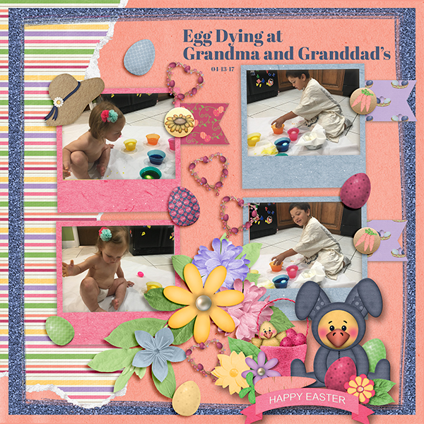 Egg Dying at Grandma and Granddad