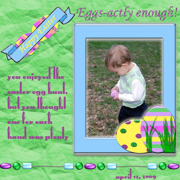 Eggs-actly Enough