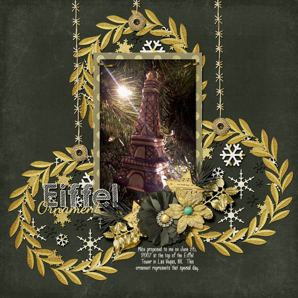 Eiffel Ornament