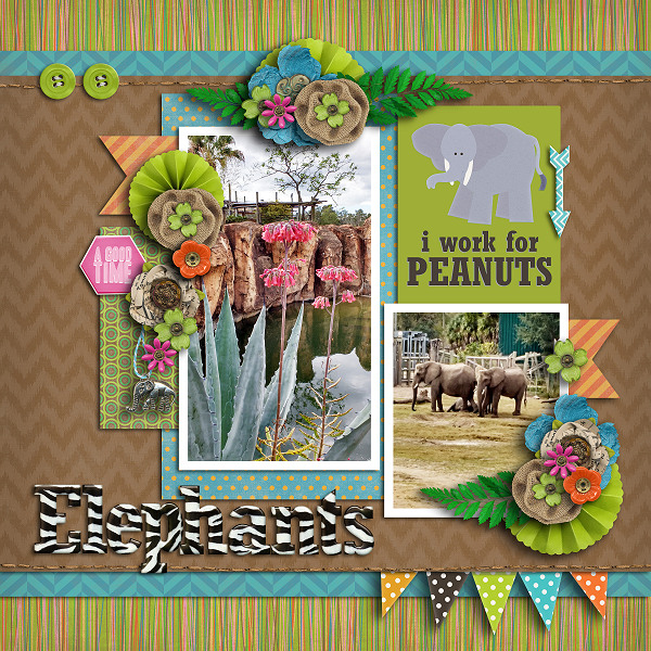 Elephants (right side)