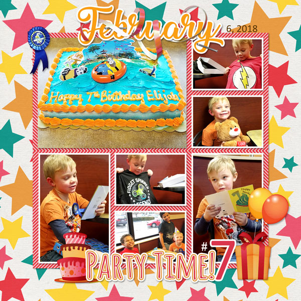 Eli's 7th Birthday side1