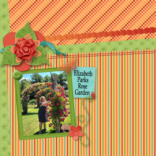 Elizabeth Parks Rose Garden