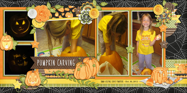 Em Pumpkin Carving 2012