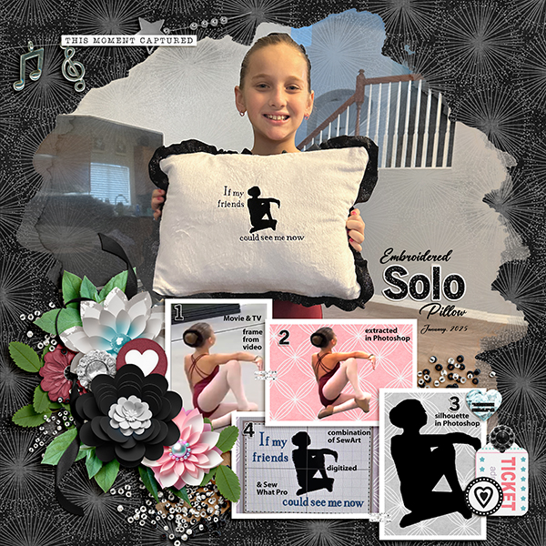 Embroidered Solo Pillow