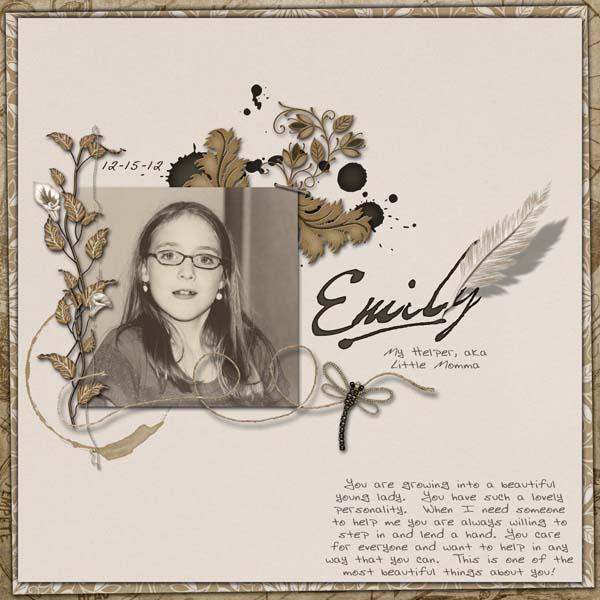 Emily - My Helper aka Little Momma