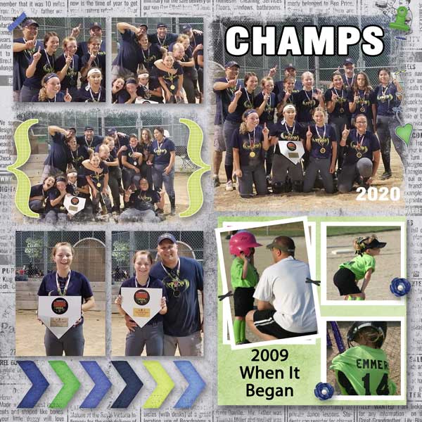 Emily Softball Champs