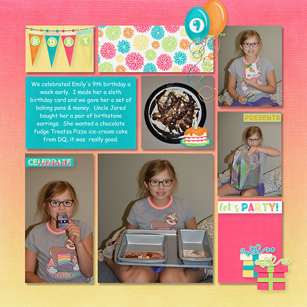 Emily's 9th Birthday