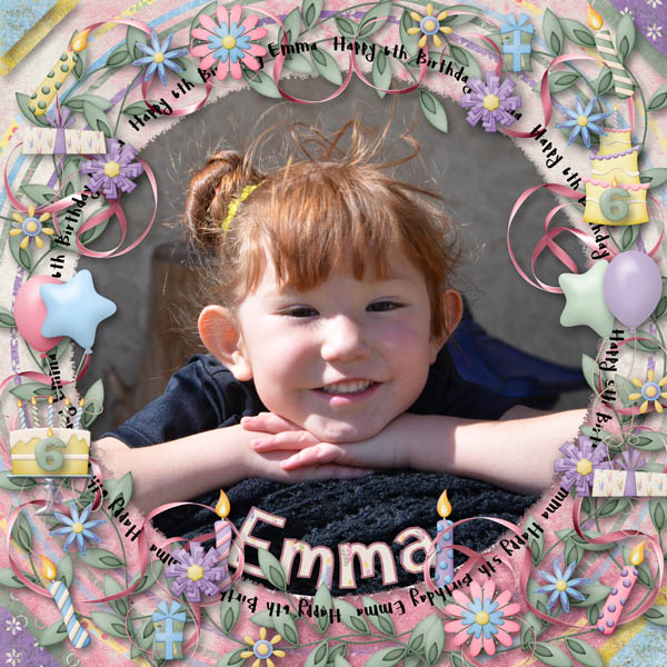 Emma 6th Birthday