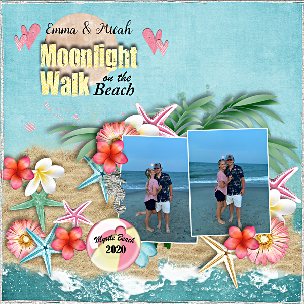 Emma and Micah at Myrtle Beach
