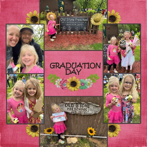 Emma preschool graduation