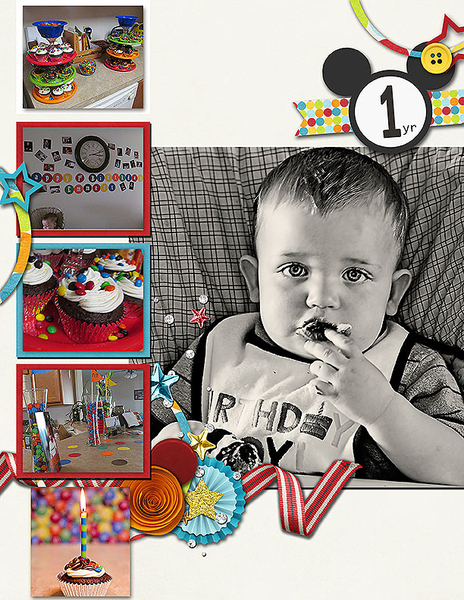 Emmett's 1st Bday left side